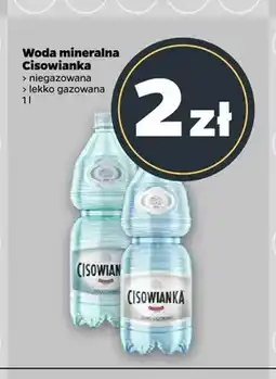 Netto Woda mineralna Cisowianka lekko gazowana oferta