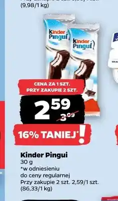 Netto Deser mleczny Kinder Pingui oferta