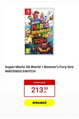 Media Expert Gra Super Mario 3D World + Bowser's Fury Nintendo Switch oferta