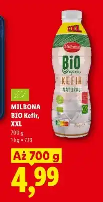 Lidl Kefir Bio Milbona XXL oferta