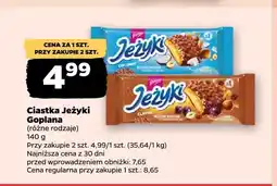Netto Ciastka Jeżyki Goplana Classic oferta