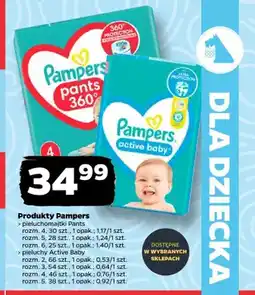 Netto Pieluchomajtki Pampers Pants oferta