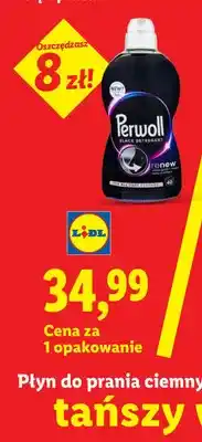 Lidl Płyn do prania ciemnych tkanin Perwoll oferta