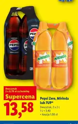 Lidl Napój gazowany Pepsi Zero 2-pak oferta