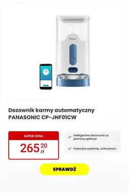 Media Expert Dozownik karmy automatyczny Panasonic oferta