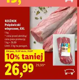 Lidl Polędwiczki wieprzowe XXL Rzeźnik oferta