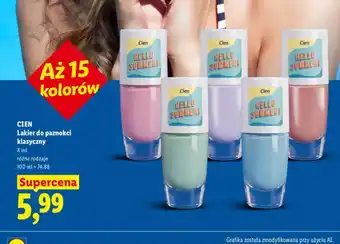 Lidl Lakier do paznokci klasyczny Cien oferta