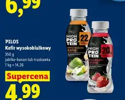 Lidl Kefir wysokobiałkowy Pilos jabłko-banan oferta