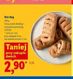 Lidl Hot dog Piekarnia Lidla oferta