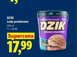 Lidl Lody proteinowe Dzik o smaku czekoladowym oferta