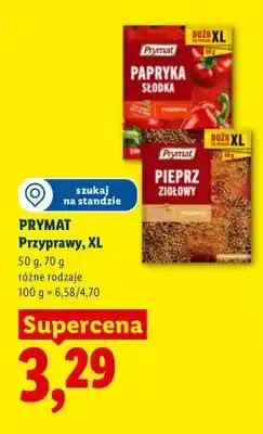 Lidl Przyprawa Papryka słodka Prymat XL oferta