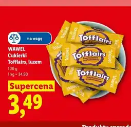 Lidl Cukierki Tofflairs luzem Wawel oferta