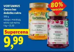 Lidl Owoce bez dodatku cukru mango z marakują Vortumnus oferta