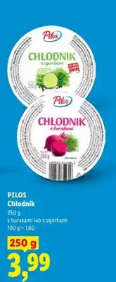 Lidl Chłodnik z burakami Pilos oferta