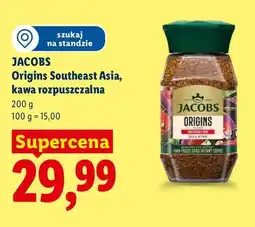 Lidl Kawa rozpuszczalna Jacobs Origins Southeast Asia oferta