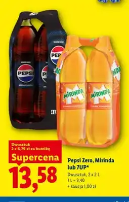 Lidl Napój gazowany Pepsi Zero Cukru 2-pak oferta