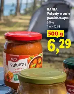 Lidl Pulpety w sosie pomidorowym Kania oferta