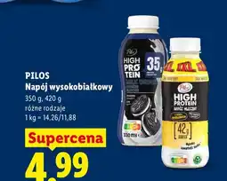 Lidl Napój wysokobiałkowy Pilos o smaku ciasteczkowym oferta