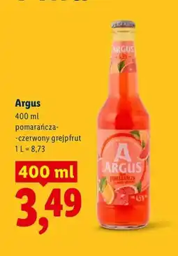 Lidl Piwo Argus pomarańcza-czerwony grejpfrut oferta