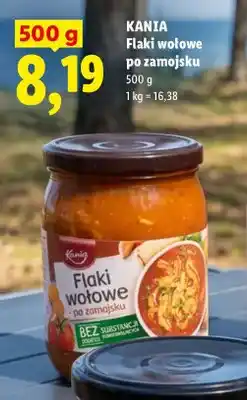 Lidl Flaki wołowe po zamojsku Kania oferta