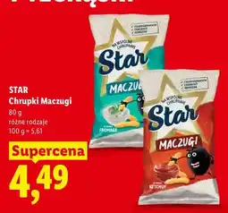 Lidl Chrupki Star Maczugi Fromage oferta