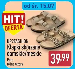 ALDI UP2FASHION Klapki skórzane oferta