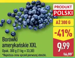 ALDI Borówki amerykańskie XXL oferta