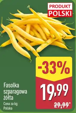 ALDI Fasolka szparagowa żółta oferta