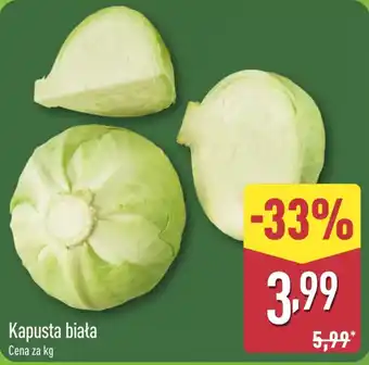 ALDI Kapustą białą oferta