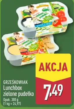 ALDI GRZEŚKOWIAK Lunchbox zielone pudełko oferta