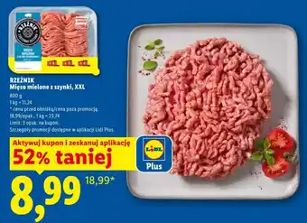 Lidl RZEŹNIK Mięso mielone z szynki, XXL oferta