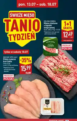 ALDI Mięso mielone z łopatki wieprzowej oferta