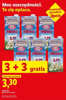 Lidl Mleko UHT 3,2% Łączka oferta