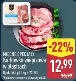 ALDI Mięsne Specjały Karkówka wieprzowa oferta