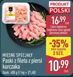 ALDI Paski z fileta z piersi kurczaka oferta