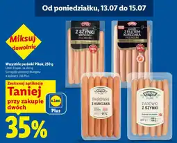 Lidl Parówki Pikok oferta