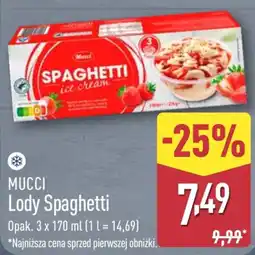 ALDI Mucci Lody Spaghetti oferta