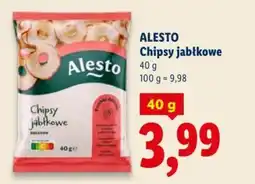 Lidl Alesto Chipsy jabłkowe oferta
