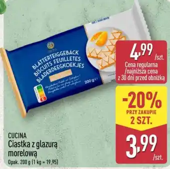 ALDI Ciastka z glazurą morelową oferta