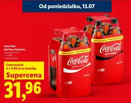 Lidl Coca-Cola lub Coca-Cola Zero oferta