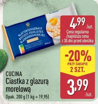 ALDI CUCINA Ciastka z glazurą morelową oferta