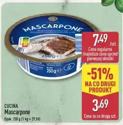 ALDI CUCINA Mascarpone oferta