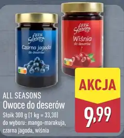 ALDI Owoce do deserów oferta