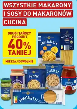 ALDI Wszystkie makarony i sosy do makaronów oferta