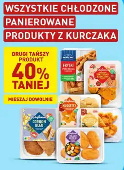 ALDI Wszystkie chłodzone panierowane produkty z kurczaka oferta
