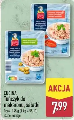 ALDI Tuńczyk do makaronu, sałatki oferta