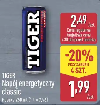 ALDI TIGER Napój energetyczny classic oferta
