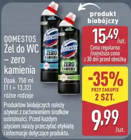 ALDI Domestos Żel do WC – zero kamienia oferta