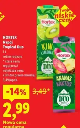Lidl Napój Tropical Duo oferta
