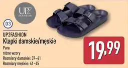 ALDI Klapki damskie/męskie UP2FASHION oferta